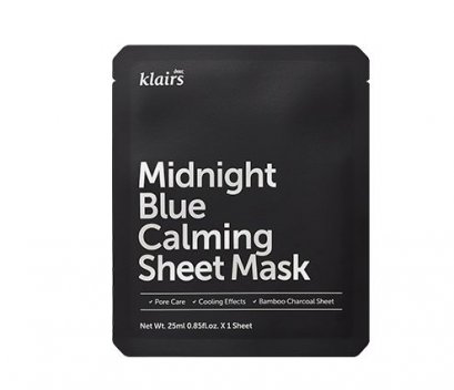 Klairs Midnight Blue Calming Sheet Mask 25ml