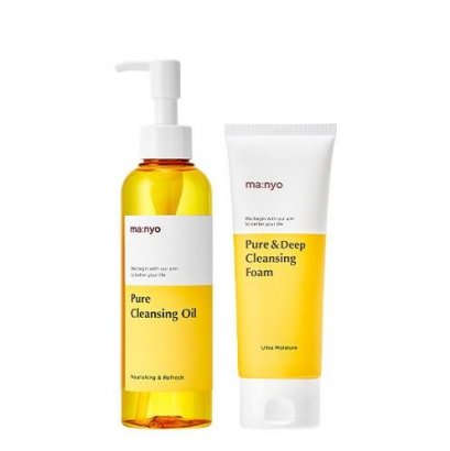 Manyo Factory Pure Cleansing Oil 200ml+Foam 100ml