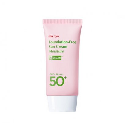 Manyo Foundation-Free Sun Cream SPF50+PA++++ 50ml (Moisture)