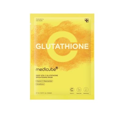 medicube Deep Vita C Glutathione Brightening Mask 1sheet