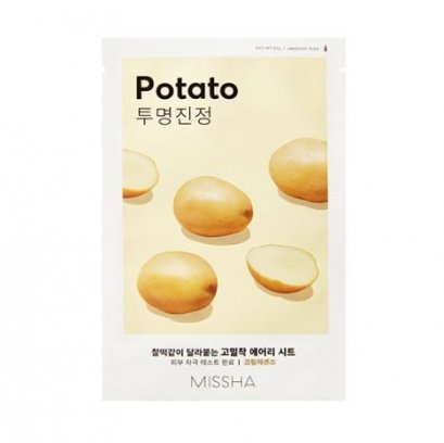 Missha Airy Fit Beauty Sheet Mask 19g *10ea [Potato]