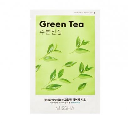 Missha Airy Fit Beauty Sheet Mask 19g *10ea [Green Tea]