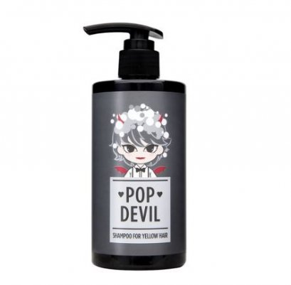 moeta POP Devil Shampoo For Yellow Hair 300ml [Gray]