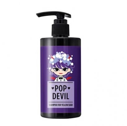 moeta POP Devil Shampoo For Yellow Hair 300ml [Purple]
