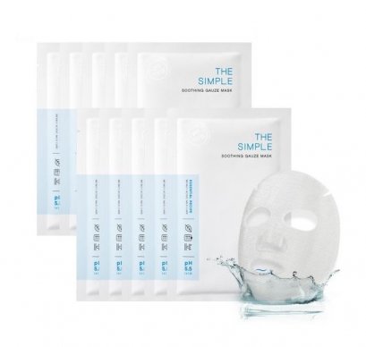 SCINIC The Simple Soothing Gauze Mask 25mL* 10ea