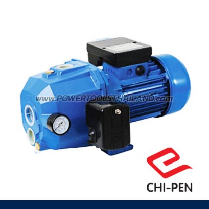 DP-370A ปั๊มหอยโข่งบอดี้อลูมิเนียม มอเตอร์ขดลวดทองแดง ใบพัดพลาสติก ขนาด 1.1/4&quot; x 1&quot;  ส่งสูงสุด 80 เมตร 1HP 220V CHIPEN