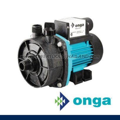 415 ONGA ปั๊มน้ำหอยโข่ง (ปั๊มสูบสารเคมี) ขนาดท่อ 1-1/4 นิ้ว 1 แรงม้า 220V ส่งสูง 3-18 เมตร