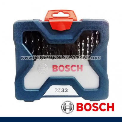X-LINE 33 (2607017398) ชุดดอกไขควงและดอกเจาะ 33 ชิ้น