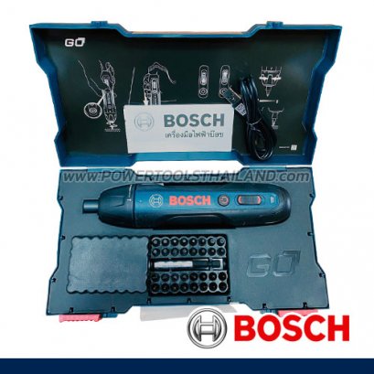 GO2 KIT (06019H2181) ไขควงไร้สาย 3.6V (2ระบบ) แบตเตอรี่ในตัว BOSCH