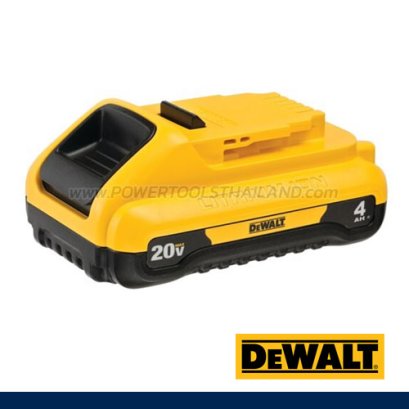 DCB240-B1 แบตเตอรี่ 20V MAX 4.0AH รุ่นบางฐานกว้าง "DEWALT" ดีวอลท์