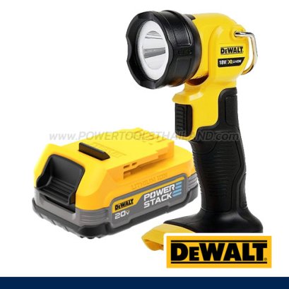 DCL040E1-B1 แบตเตอรี่ POWERSTACK 20V MAX 1.7AH พร้อมไฟฉาย LED เทคโนโลยีใหม่ "DEWALT" ดีวอลท์