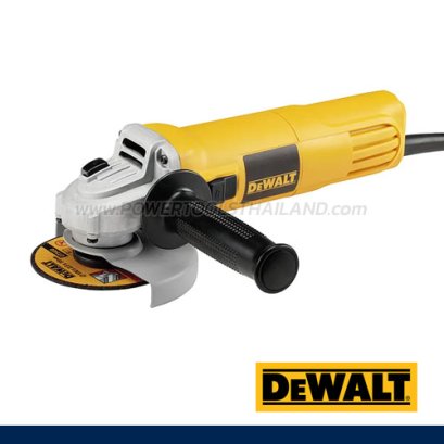 DWE4118-B1 เครื่องเจียร์ 4 นิ้ว / 100 มม. สวิตช์เลื่อนข้าง 950 วัตต์ ความเร็วรอบ 3000-11000RPM "DEWALT" ดีวอลท์