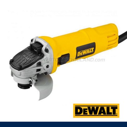 DWE8100S-B1 เครื่องเจียร์ 4 นิ้ว / 100 มม. สวิตช์เลื่อนข้าง 720 วัตต์ ความเร็วรอบ 12000 RPM "DEWALT" ดีวอลท์