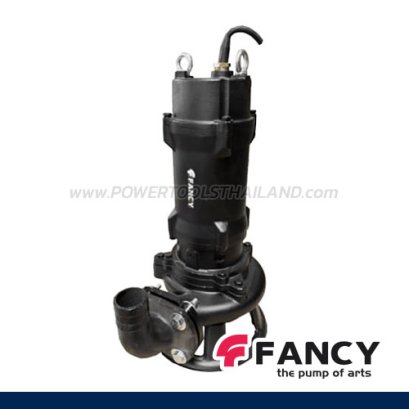 "FANCY" 50WQV9-22-2.2 ปั๊มแช่ดูดโคลน 2 นิ้ว กระแสไฟ 2.2 KW/ 3 แรง (380V) ส่งสูง 22 เมตร ใบพัดตัดเหล็ก 48HR