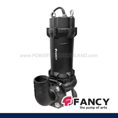 "FANCY" 80WQV30-25-4 ปั๊มแช่ดูดโคลน 3 นิ้ว กระแสไฟ 4.0 KW/ 5.5 แรง (380V) ส่งสูง 25 เมตร ใบพัดตัดเหล็ก 48HR
