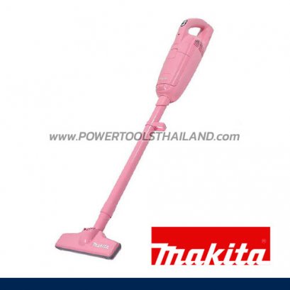 CL104DWYP เครื่องดูดฝุ่นไร้สายแบตเตอรี่ในตัว 10.8V (1.1 ม3/นาที) สวิทช์ปุ่มกด 3 ระดับ (500 มล.) ตัวเครื่องสีชมพู MAKITA