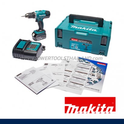 สว่านไขควงไร้สาย DDF453SF1J (18V) (แบต x 2)