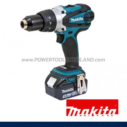 สว่านไขควงไร้สาย DDF458RFE (18V) (แบต x 2)