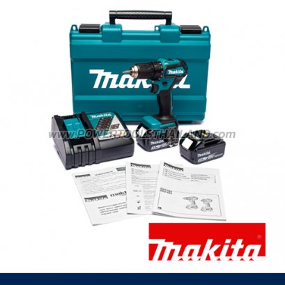 สว่านไขควงไร้สาย DDF483RFE (18V) (แบต x 2)