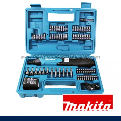 MAKITA ไขควงไฟฟ้าไร้สาย 3.6 โวลต์ รุ่น DF001DW แรงบิดหมุน 6.0 นิวตันเมตร รวมอะแดปเตอร์และสาย USB (มากีต้า)