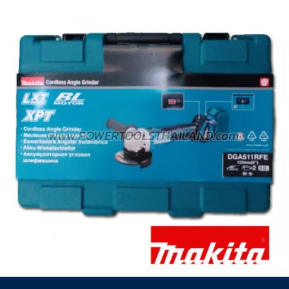 DGA511RFE เครื่องเจียร์ไร้สาย 5&quot; (125 มม) 18V พร้อมแบต