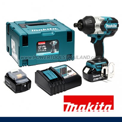 บล๊อกไฟฟ้าไร้สาย DTW1001RFJ (18V) (แบต x 2)
