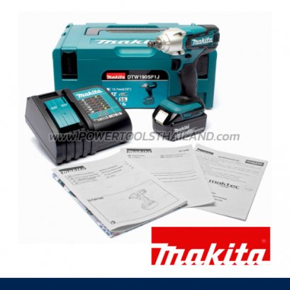 บล็อกไฟฟ้าไร้สาย DTW190SF1J (18V) (แบต x 2)