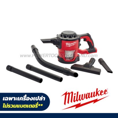 M18 CV-0 (016058012) เครื่องดูดฝุ่นคอมแพ็คไร้สาย 18V (เครื่องเปล่า) ความจุ 1.35 ลิตร MILWAUKEE