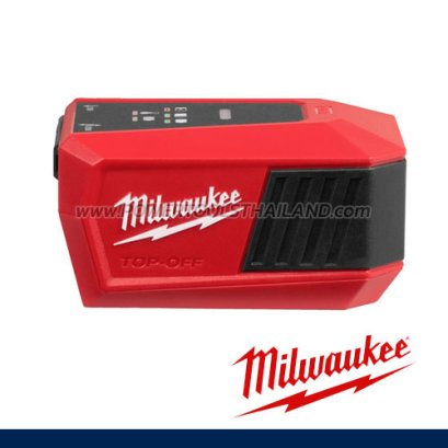 M18-TC-0 (016434010) แท่นชาร์จแบตเตอรี่ + อแดปเตอร์ USB-C 18V (เครื่องเปล่า) MILWAUKEE (มิลวอคกี้)
