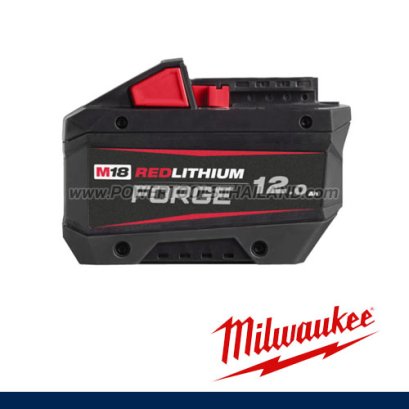 M18 FB12 (001998992DG9) แบตเตอรี่ 18 โวลต์ 12.0 แอมป์อาว M18 FORGE 12.0Ah Battery MILWAUKEE