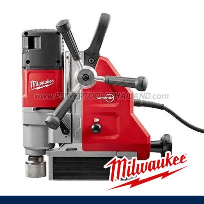 MDP41 (038141010) สว่านแท่นแม่เหล็ก 41 มม. แบบแม่เหล็กถาวร มีสาย 220V 1200W หัวจับดอก 19 มม. MILWAUKEE