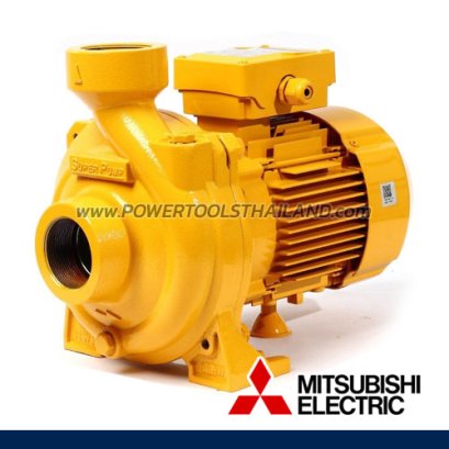 ACML-1505T (380V) ปั๊มน้ำหอยโข่ง ชนิดแรงดันสูงปานกลาง (ใบพัดกึ่งเปิด) ท่อ 2" x 2" แรงม้า 2HP 380V กำลังส่งสูง 19.9-8.8 ม. MITSUBISHI