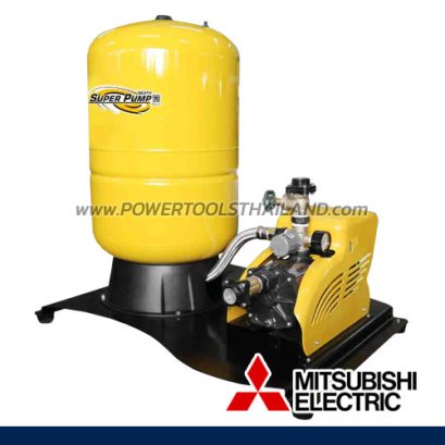 MMCH-905S (220V) ปั๊มน้ำอัตโนมัติ ชนิดหลายใบพัด ท่อ 1" x 1" แรงม้า 900W 220V จำนวนชั้นที่ใช้ได้ 4 ชั้น MITSUBISHI