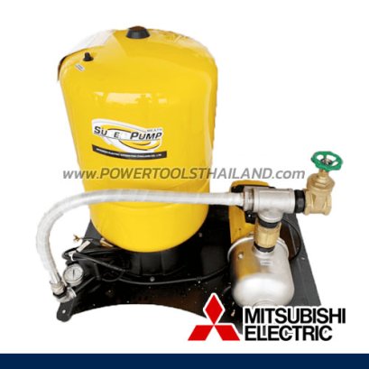 MSMM-1505T (380V) ปั๊มน้ำอัตโนมัติ ชนิดหลายใบพัด ท่อ 2" x 2" แรงม้า 1500W 380V จำนวนชั้นที่ใช้ได้ 2-3 ชั้น MITSUBISHI