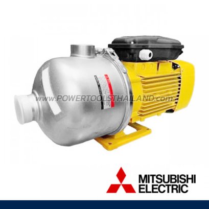 SMM-1505T (380V) ปั๊มน้ำหอยโข่งหลายใบพัดเรือนสแตนเลส (แรงดันสูง) แรงม้า 2 HP ท่อ 2 x 2 นิ้ว ส่งสูง 34.7-10.6 ม. (150-500 L/min) MITSUBISHI