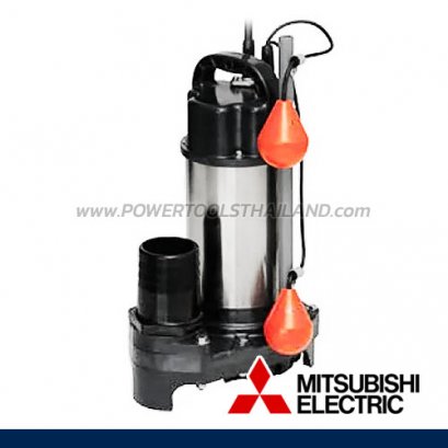 SSP-755TB ปั๊มจุ่ม ปั๊มไดโว่อเนกประสงค์ รุ่นไฟ 3 สาย ลูกลอย 2 อัน 750W 380V MITSUBISHI