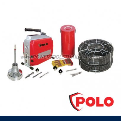 D-150 เครื่องล้างท่อไฟฟ้า POLO POWER TYPE DRAIN CLEANER