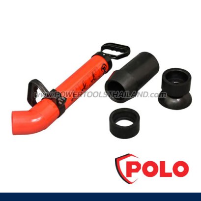 POLO เครื่องล้างท่ออัดแรงดัน รุ่น D-10A หัวปั๊ม 4 หัว เหมาะกับใช้ทำความสะอาดท่อน้ำภายในบ้าน สีแดง (โปโล)