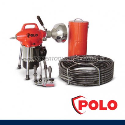 GQ-75 เครื่องล้างท่อไฟฟ้า POLO POWER TYPE DRAIN CLEANER