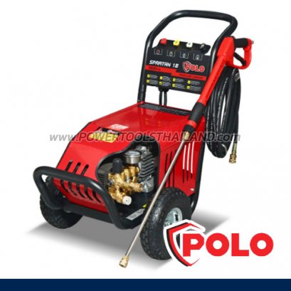 SPARTAN18 เครื่องฉีดน้ำแรงดันสูงงานหนักโปโล 180 บาร์
