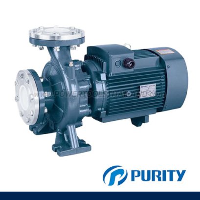 "PURITY" PW100-125/75 ปั๊มน้ำหอยโข่งหน้าแปลนใบพัดเดียว ท่อ 4 นิ้ว 10 แรง 380V