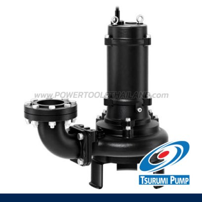 "TSURUMI" 100BN415 ปั๊มแช่สูบน้ำเสียชนิดใบพัดบดขยะ ท่อ 4 นิ้ว 20 แรงม้า ส่งสูง 30-13 เมตร 380V เหมาะสำหรับน้ำเสียของแข็ง หรือวัสดุเส้นใย