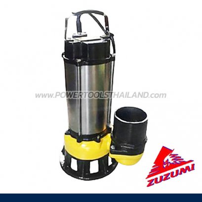 WQ-2200 ปั๊มแช่ดูดโคลนตัวเรือนสแตนเลส ZUZUMI Stainless Steel Sewage Submersible Pump