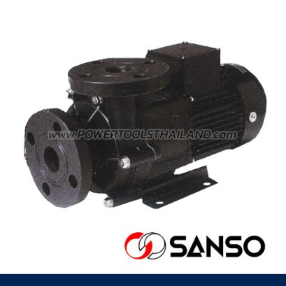 PMD-7533 SANSO ปั๊มน้ำสูบสารเคมีและน้ำทะเล ซันโซ่ ขนาดท่อ 1-1/2 นิ้ว 750 แรงม้า ไฟ 380V ส่งสูง 15-12 ม. บริมาณน้ำ 130-210 ลิตร/นาที