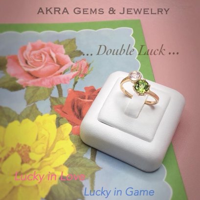 Double Luck Ring    Made-To-Order