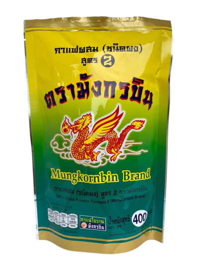กาแฟโบราณสูตร2 มังกรบิน / 400กรัม*24ห่อ
