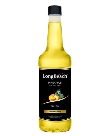 ลองบีช ไซรัปสับปะรด / 740มล.*12ขวด
