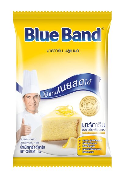 เบสท์ฟู้ดส์ บลูแบนด์มาร์การีนสูตรเพิ่มเนยสด (1กก.*18ถุง)