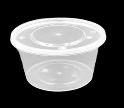 กล่องอาหารกลม Easy Life สีใส ขนาด 750 มล. (Z750) / 25ชิ้น*12แพ็ค