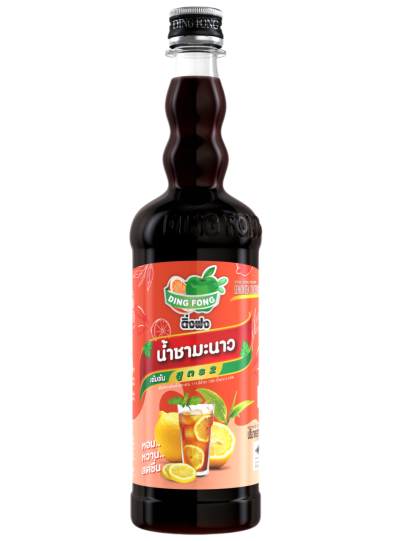 น้ำติ่งฟง ชามะนาว / 760ml.*12ขวด